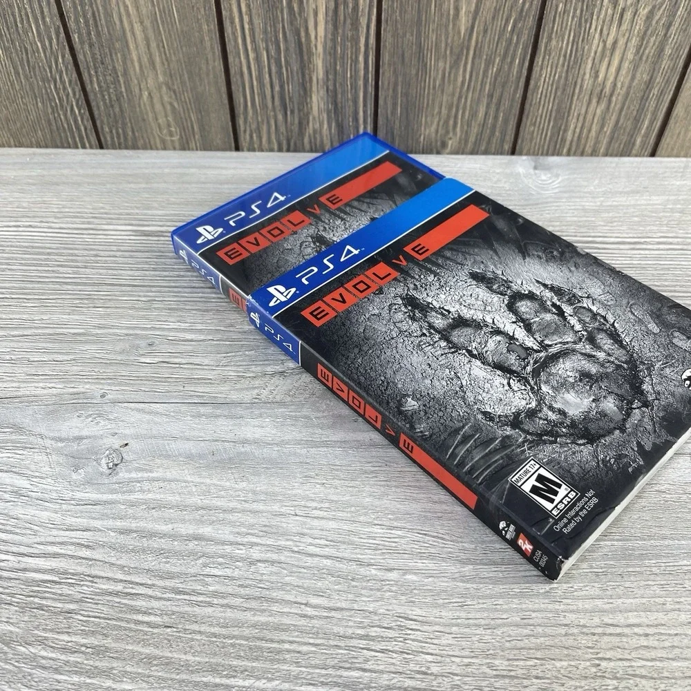 Evolve (Sony PlayStation 4, 2015) w/Slipcover Tested Working